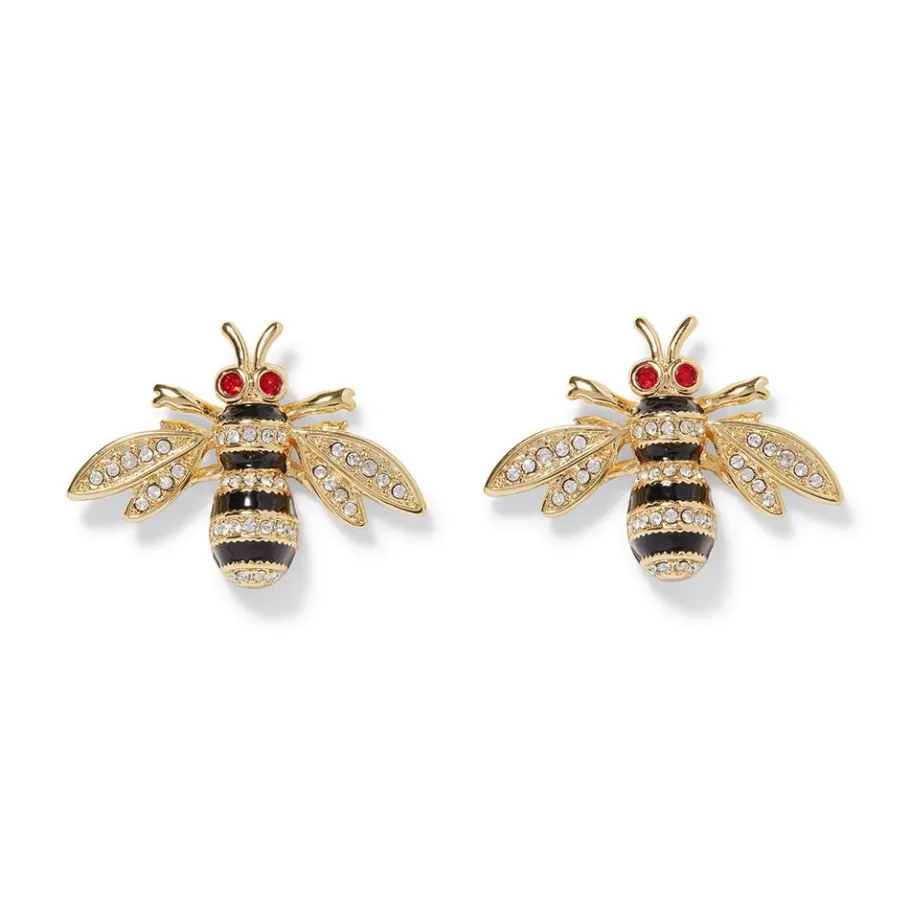 The Met Store Jeweled Bee Stud Earrings* Earrings