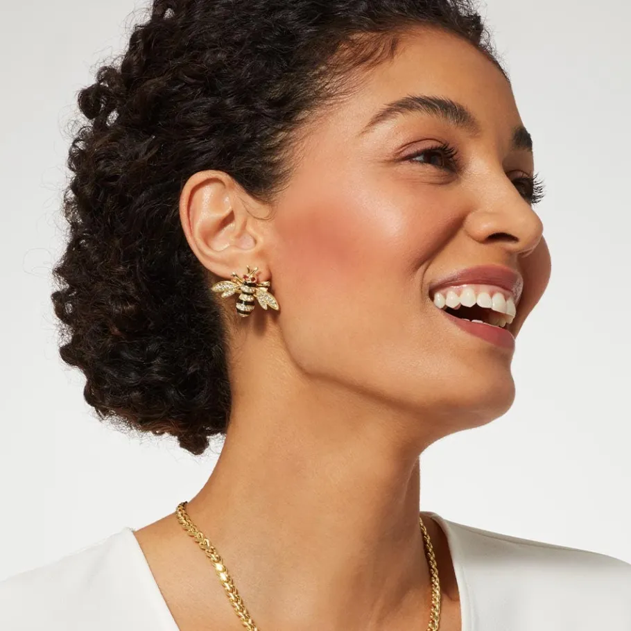 The Met Store Jeweled Bee Stud Earrings* Earrings