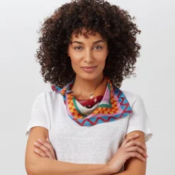 The Met Store Johnson Three Children Silk Neckerchief* Scarves & Wraps