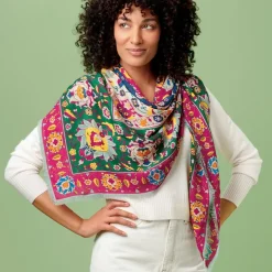 The Met Store Kashan Carpet Square Scarf* Scarves & Wraps