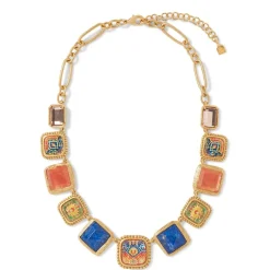 The Met Store Kashan Carpet Statement Collar Necklace* Necklaces