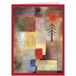 The Met Store Klee: Little Painting with Pine Tree Holiday Cards* Holiday Cards