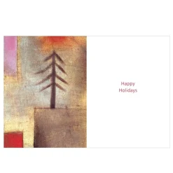 The Met Store Klee: Little Painting with Pine Tree Holiday Cards* Holiday Cards