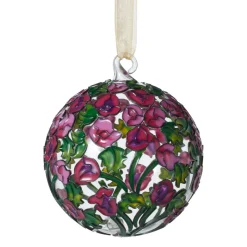 The Met Store Louis C. Tiffany Hollyhocks Cloisonné Ornament* Ornaments