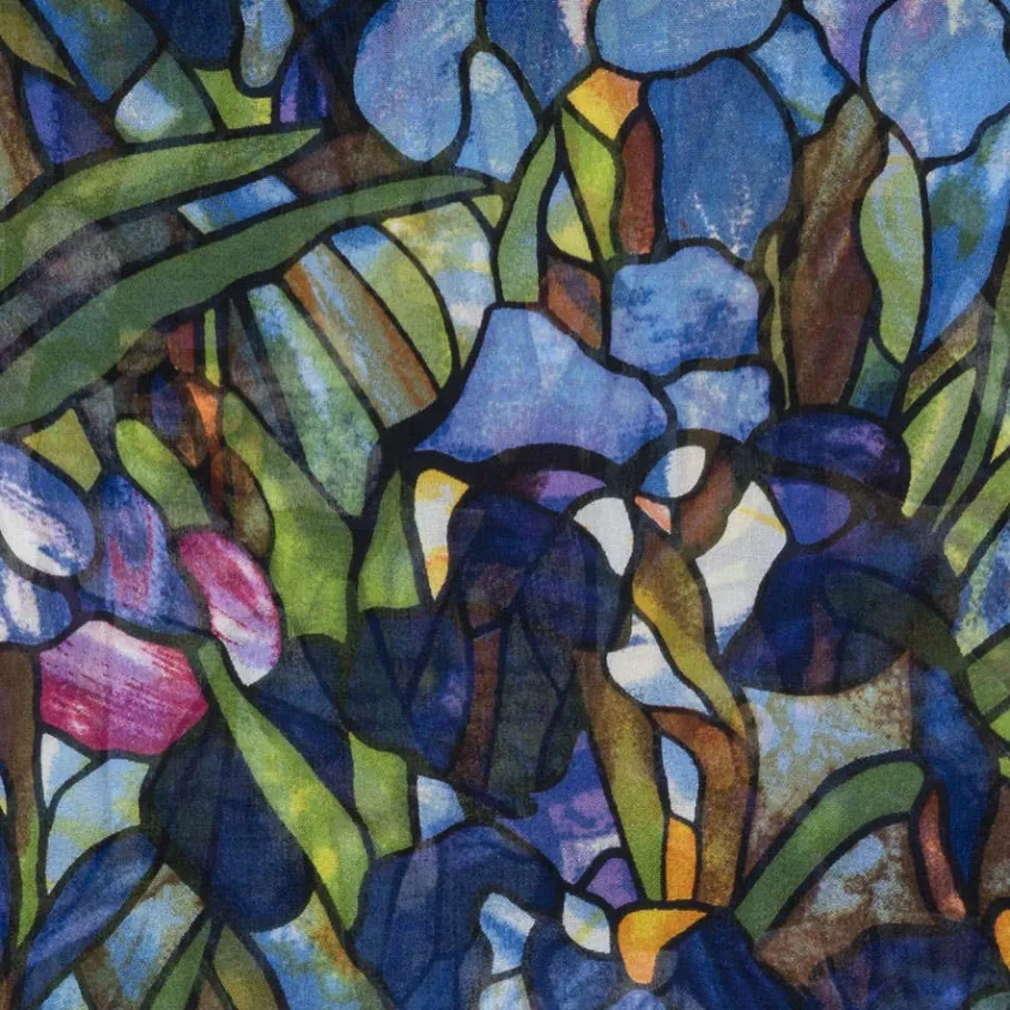 The Met Store Louis C. Tiffany Irises Oblong Silk Scarf* Scarves & Wraps