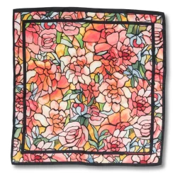 The Met Store Louis C. Tiffany Peonies Silk Neckerchief* Scarves & Wraps