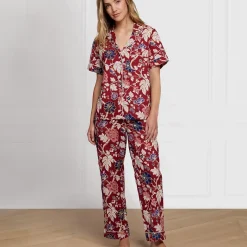 The Met Store Lyon Floral Cotton Women's Pajamas* Clothing