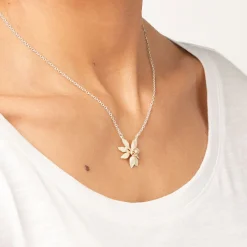 The Met Store Magnolia Pendant Necklace* Necklaces
