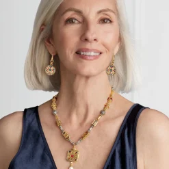 The Met Store Medieval Byzantine Statement Necklace and Drop Earrings Set* Jewelry Sets