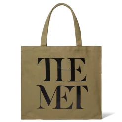 The Met Store Met Logo Canvas Tote* Bags
