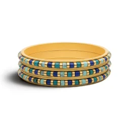 The Met Store Middle Kingdom Cylindrical Bead Bangles* Bracelets
