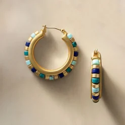 The Met Store Middle Kingdom Cylindrical Bead Earrings* Earrings