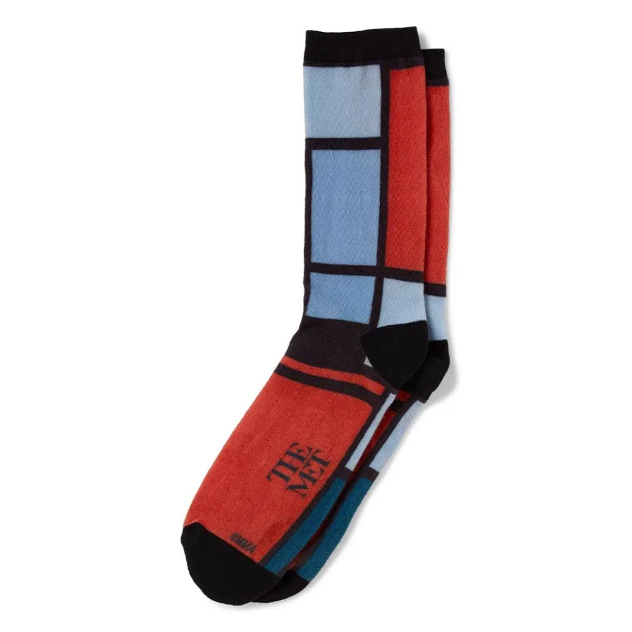 The Met Store Mondrian Composition Socks* Small Accessories