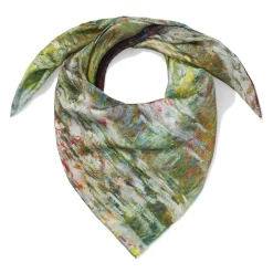 The Met Store Monet Blooms Double-Sided Square Silk Scarf* Scarves & Wraps
