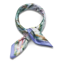 The Met Store Monet Bridge and Water Lilies Silk Neckerchief* Scarves & Wraps