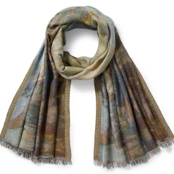 The Met Store Monet Bridge and Water Lilies Shawl* Scarves & Wraps