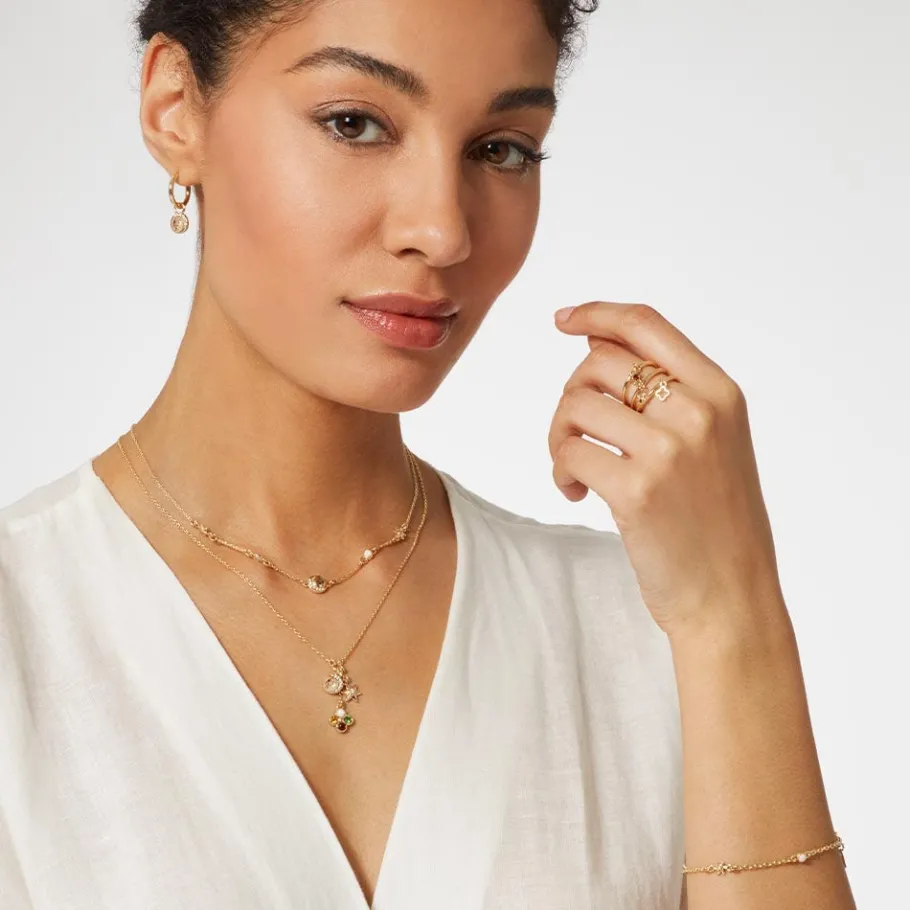 The Met Store Moon and Star Hoop Earrings* Earrings