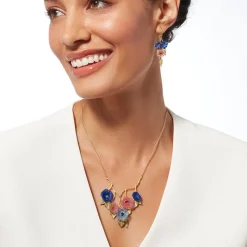 The Met Store Morning Glories Bib Necklace* Necklaces