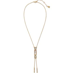 The Met Store Mother-of-Pearl Tile Double Lariat Necklace* Necklaces