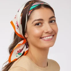 The Met Store Mérida Saltillo Dress Silk Neckerchief* Scarves & Wraps