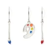 The Met Store Paintbrush and Palette Drop Earrings* Earrings