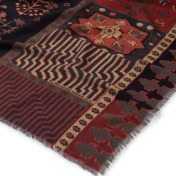 The Met Store Persian Garden Oversize Square Wool Scarf* Scarves & Wraps