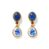 The Met Store Qing Bottle Floral Drop Earrings* Earrings
