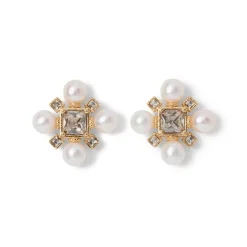 The Met Store Royal Tudor Statement Stud Earrings* Earrings
