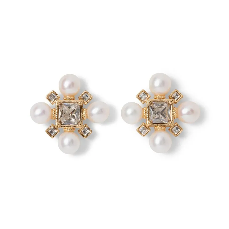 The Met Store Royal Tudor Statement Stud Earrings* Earrings