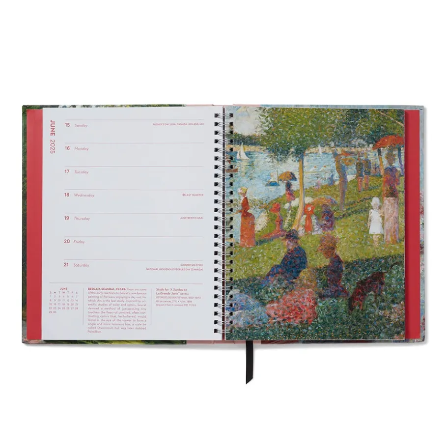 The Met Store Seasons of Impressionism Deluxe Engagement Calendar 2025* Calendars