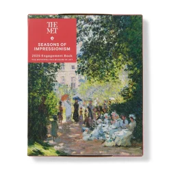 The Met Store Seasons of Impressionism Spiral-Bound Engagement Calendar 2025* Calendars