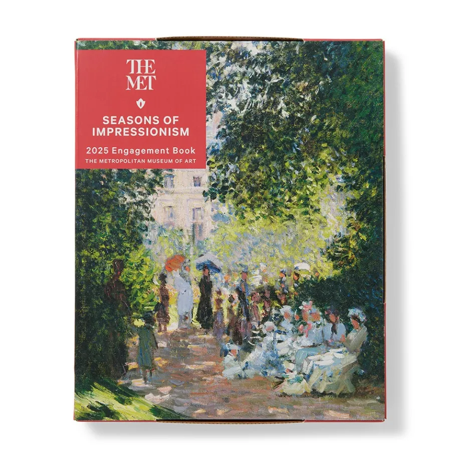 The Met Store Seasons of Impressionism Spiral-Bound Engagement Calendar 2025* Calendars