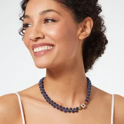 The Met Store Spanish Baldric Lapis Braided Necklace* Necklaces
