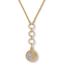 The Met Store Spanish Day and Night Reversible Lariat Pendant Necklace* Necklaces