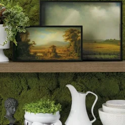 The Met Store Sublime Landscapes Heade Newburyport Meadows Large Lacquer Tray* Tableware|Decorative Accents