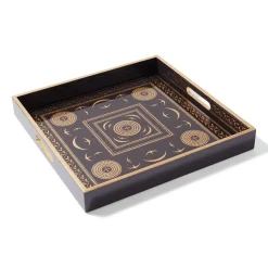 The Met Store Sumatran Symbols Lacquer Tray* Tableware|Decorative Accents