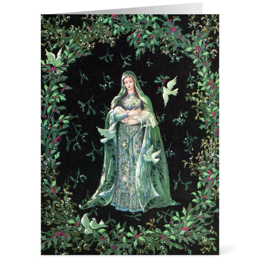 The Met Store Tait-Henson: Madonna of the Meadows Holiday Cards* Holiday Cards