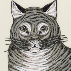 The Met Store The Favorite Cat Quilled Card* Notecards & Correspondence