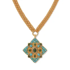 The Met Store Tibetan Mandala Pendant Necklace* Necklaces