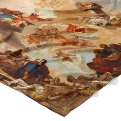 The Met Store Tiepolo Allegory of the Planets and Continents Oversize Unisex Oblong Silk Scarf* Scarves & Wraps