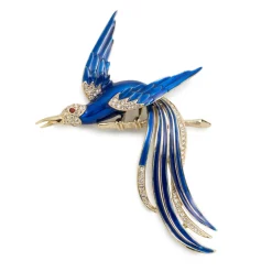 The Met Store Tropical Bird Brooch* Pins & Brooches