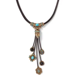 The Met Store Turkmen Leather Statement Necklace* Necklaces