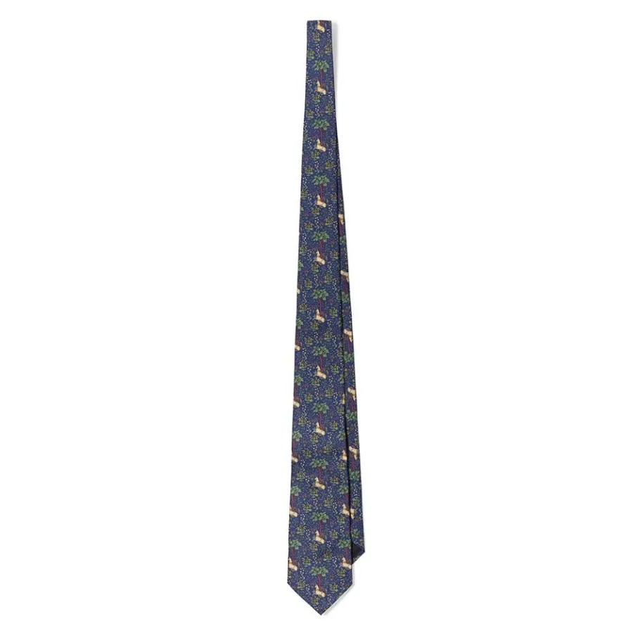 The Met Store Unicorn in a Garden Silk Necktie* Small Accessories