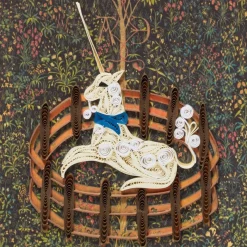 The Met Store Unicorn Quilled Card* Notecards & Correspondence
