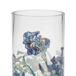 The Met Store Van Gogh Irises Glass Vase* Tableware|Decorative Accents