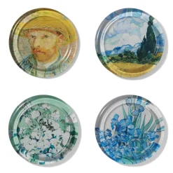 The Met Store Van Gogh Paintings Glass Coasters* Tableware