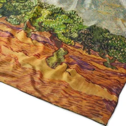 The Met Store Van Gogh Stylized Nature Double-Sided Square Silk Scarf* Scarves & Wraps