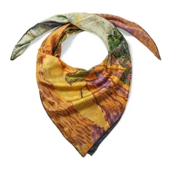The Met Store Van Gogh Stylized Nature Double-Sided Square Silk Scarf* Scarves & Wraps