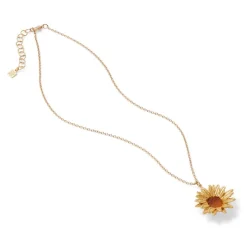 The Met Store Van Gogh Sunflower Pendant Necklace* Necklaces