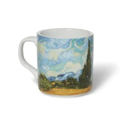 The Met Store Van Gogh Wheat Field with Cypresses Mug* Tableware